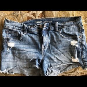 Denim Shorts Boyfriend Style